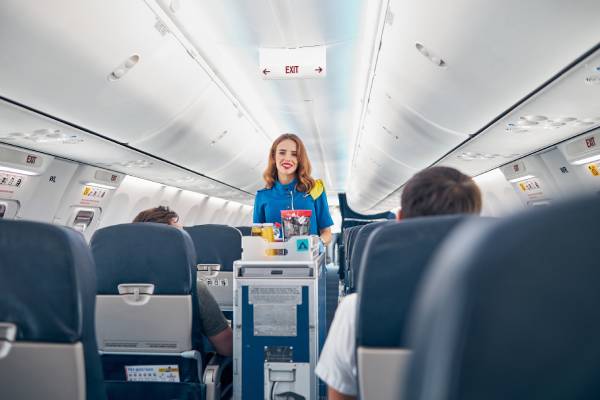 Carta de presentación del auxiliar de vuelo
